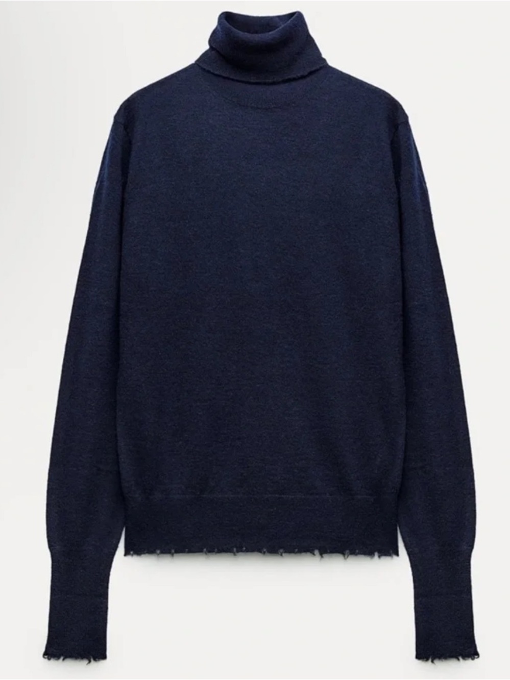 Zara Knit Sweater With Rips